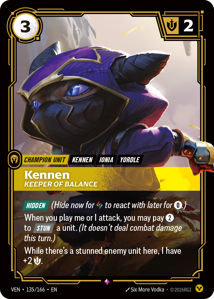 Riftbound Champion Unit: Kennen