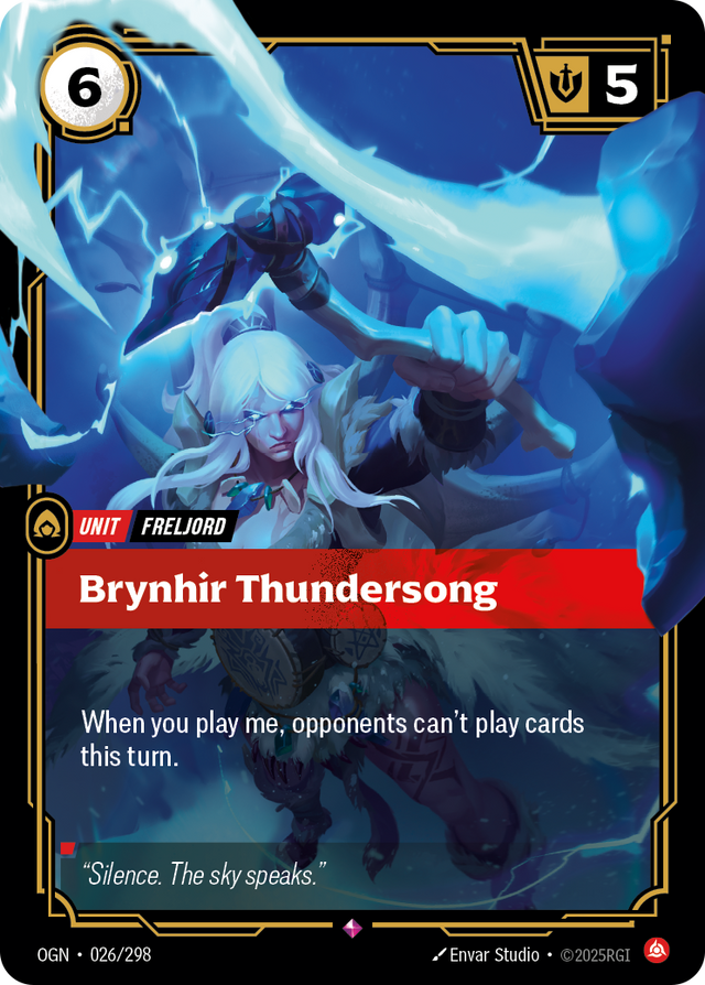 Riftbound Unit: Brynhir Thundersong