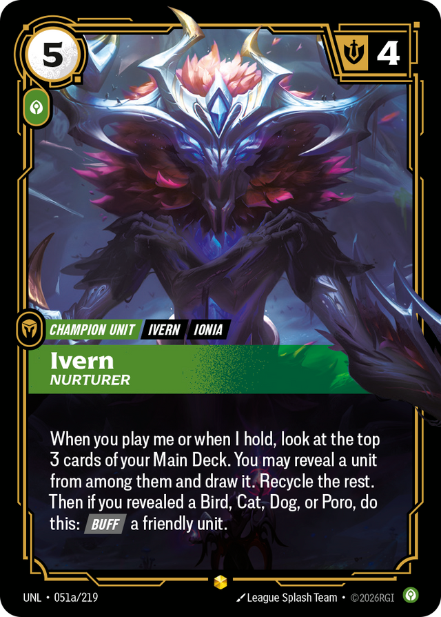 Riftbound Champion Unit: Ivern