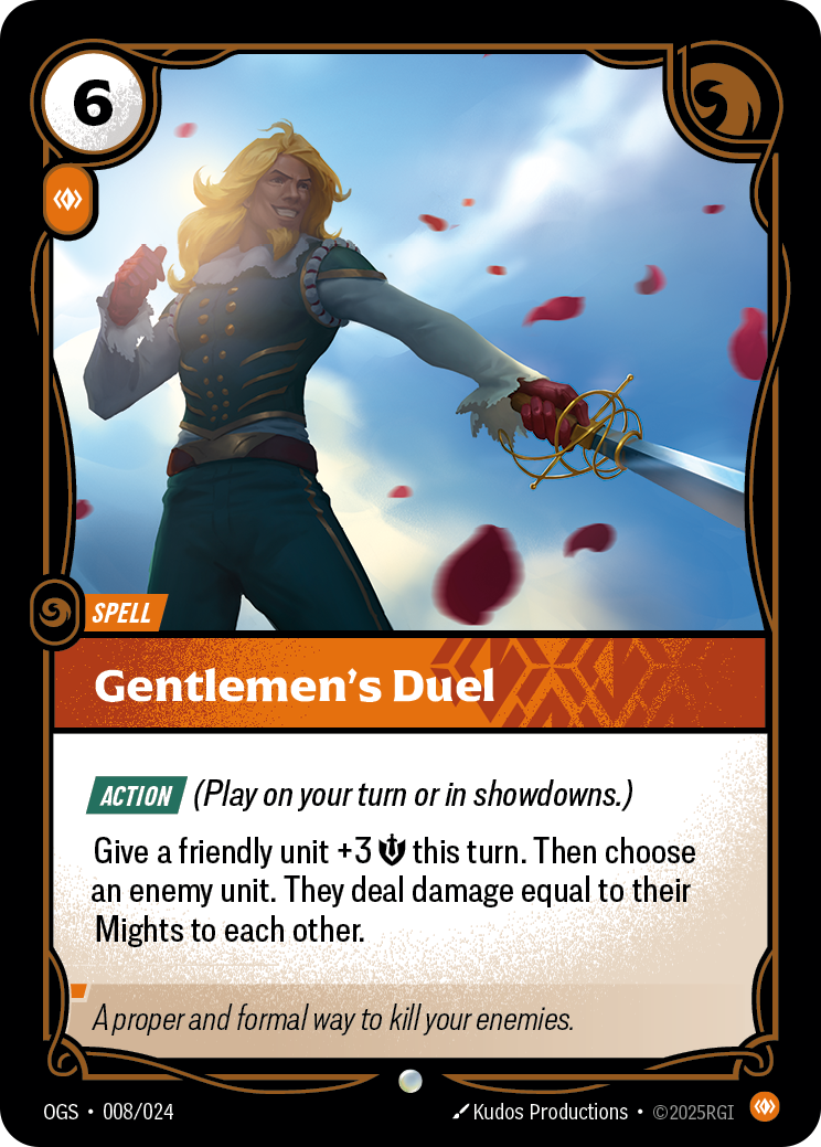 Riftbound Spell: Gentlemen's Duel