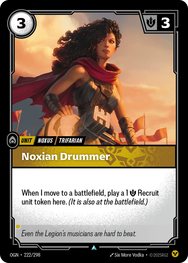 Riftbound Unit: Noxian Drummer