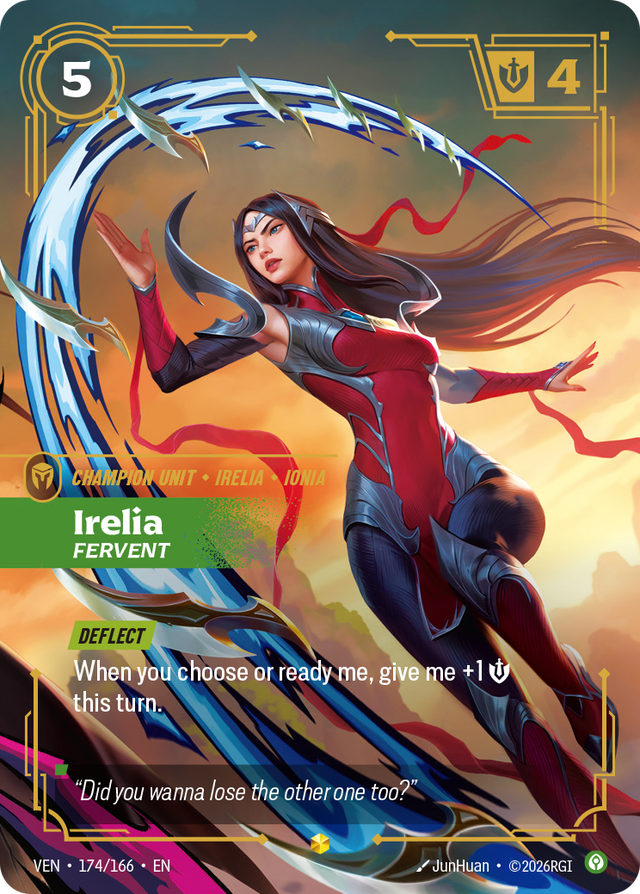 Riftbound Champion Unit: Irelia
