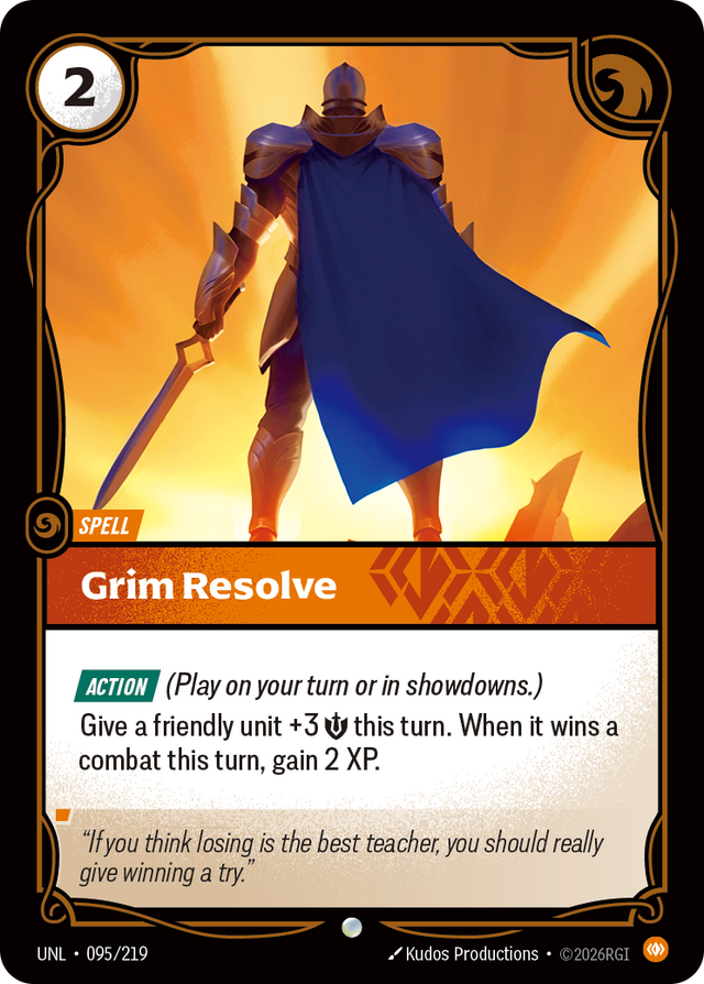 Riftbound Spell: Grim Resolve