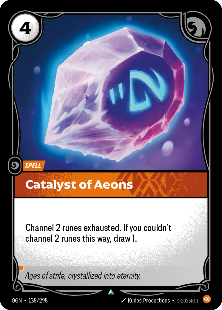 Riftbound Spell: Catalyst of Aeons