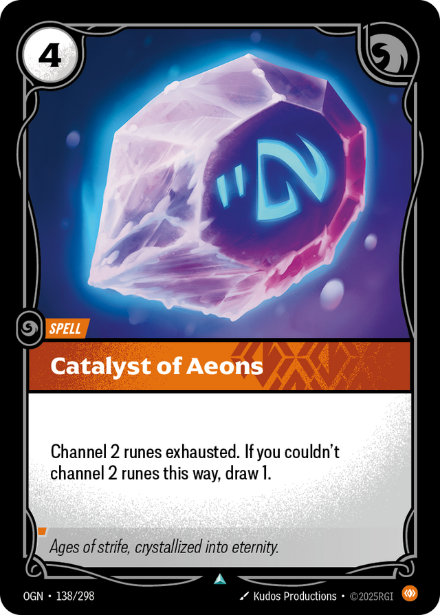 Riftbound Spell: Catalyst of Aeons