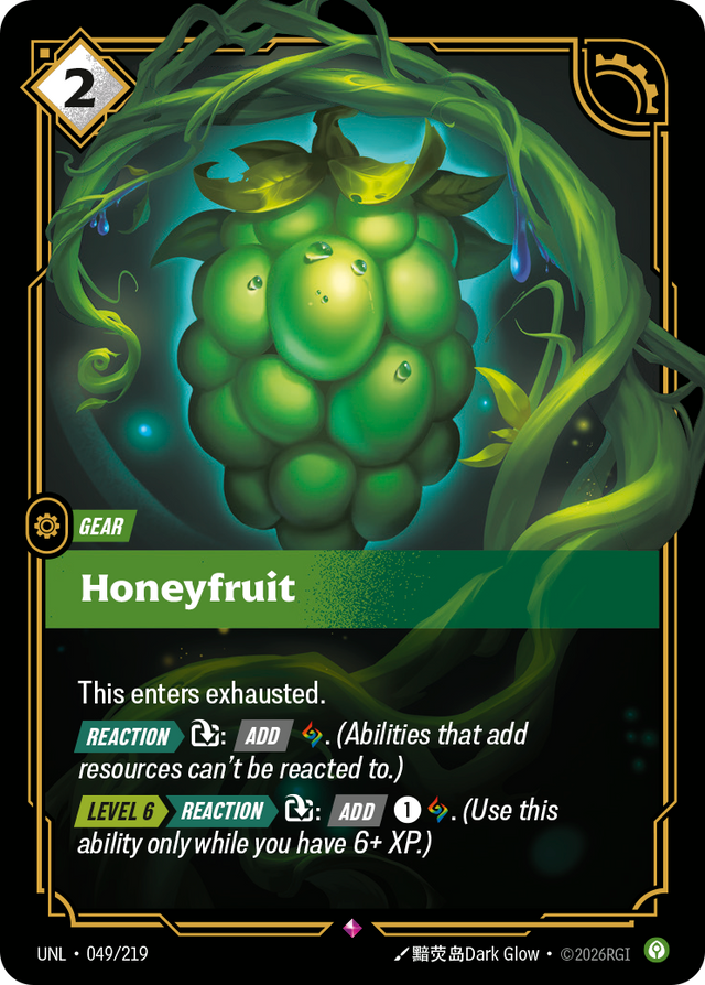 Riftbound Gear: Honeyfruit