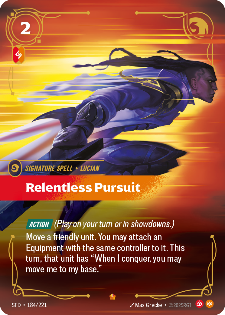 Riftbound Spell: Relentless Pursuit