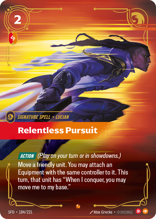 Riftbound Spell: Relentless Pursuit