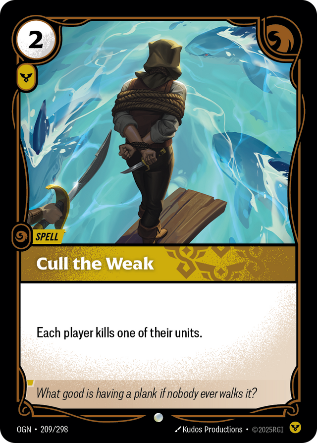 Riftbound Spell: Cull the Weak
