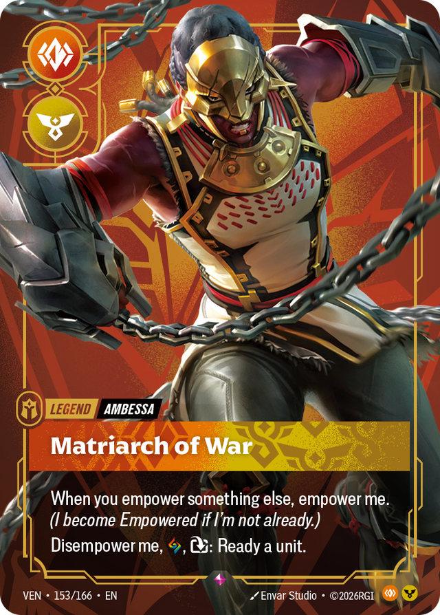 Riftbound Legend: Matriarch of War