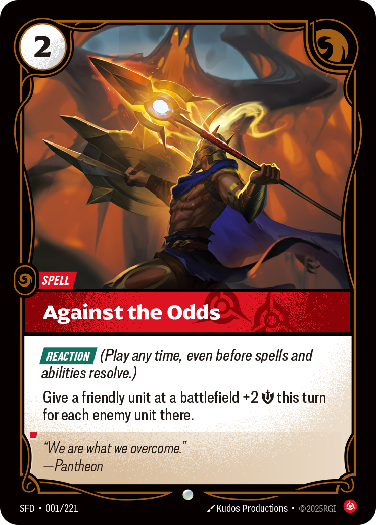Riftbound Spell: Against the Odds