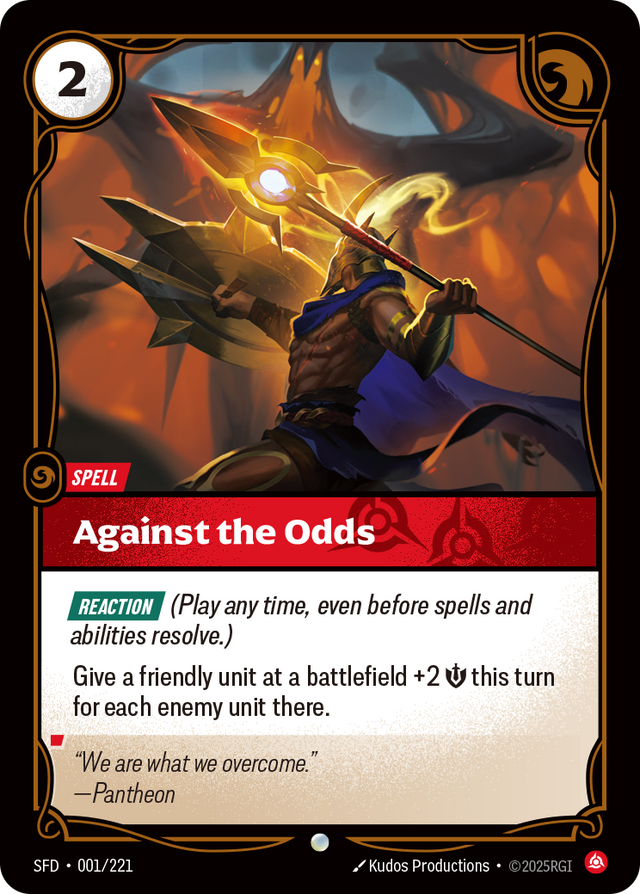 Riftbound Spell: Against the Odds