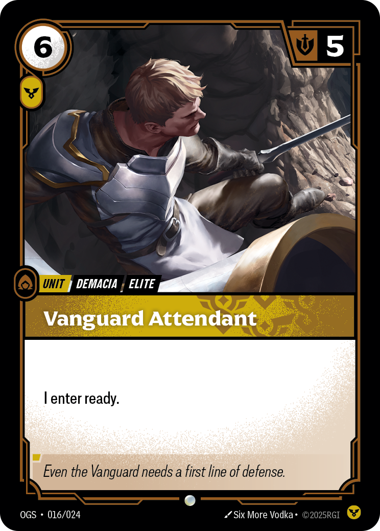 Riftbound Unit: Vanguard Attendant