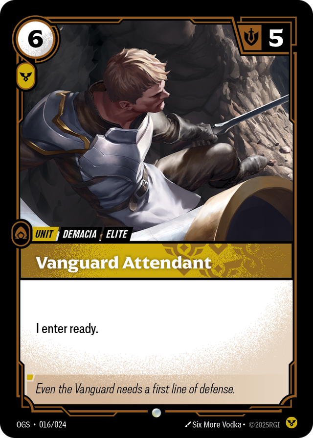 Riftbound Unit: Vanguard Attendant