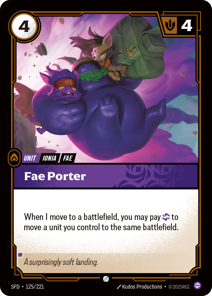 Riftbound Unit: Fae Porter