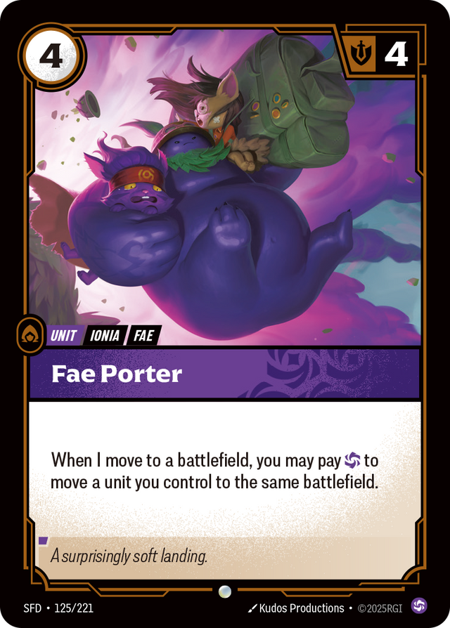 Riftbound Unit: Fae Porter