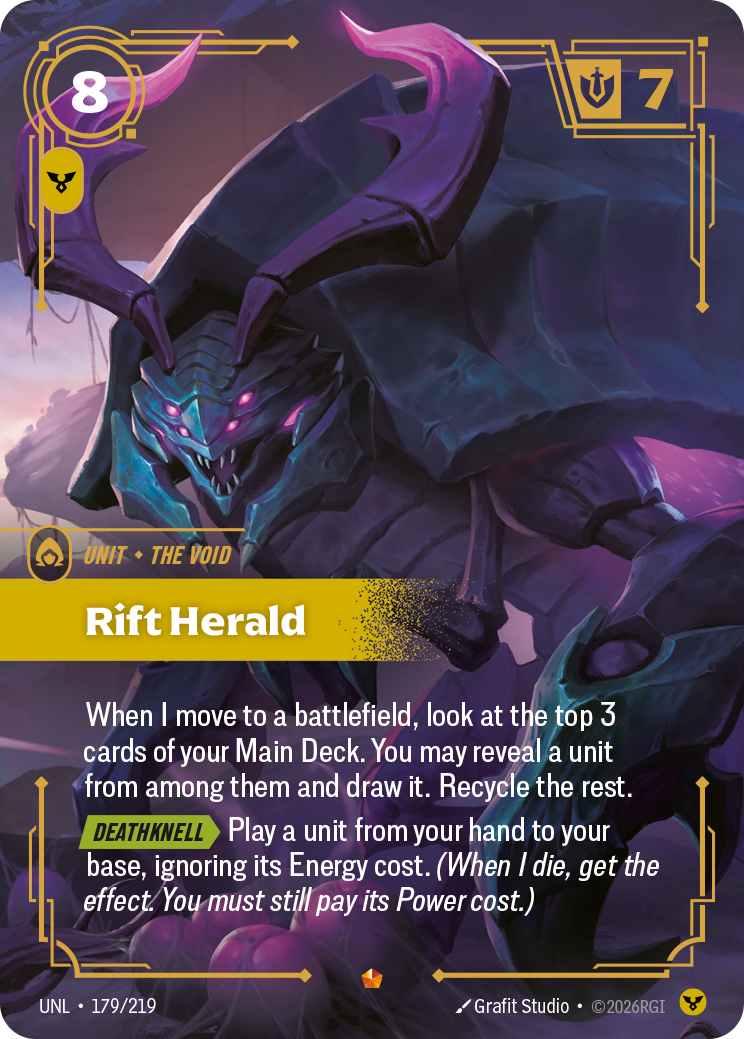 Riftbound Unit: Rift Herald