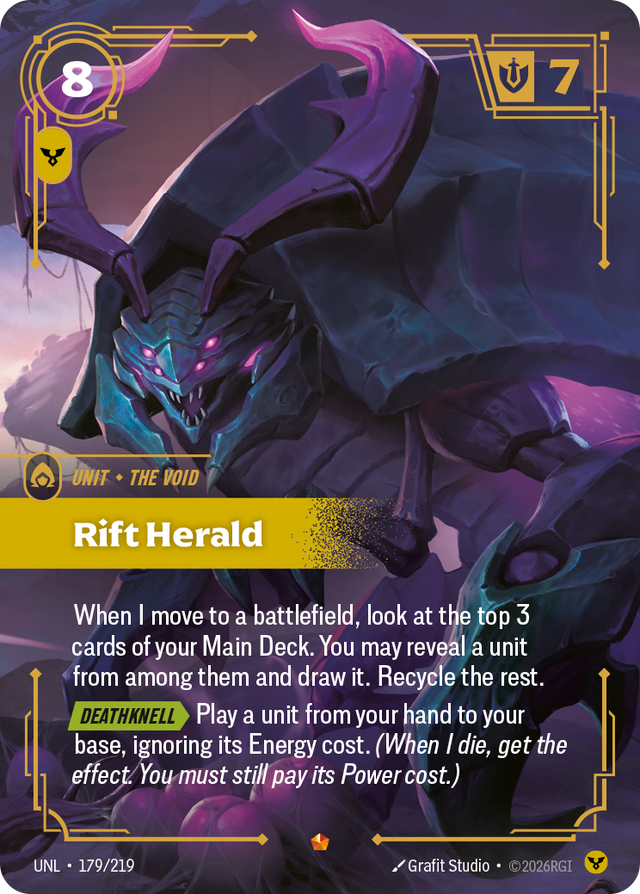 Riftbound Unit: Rift Herald