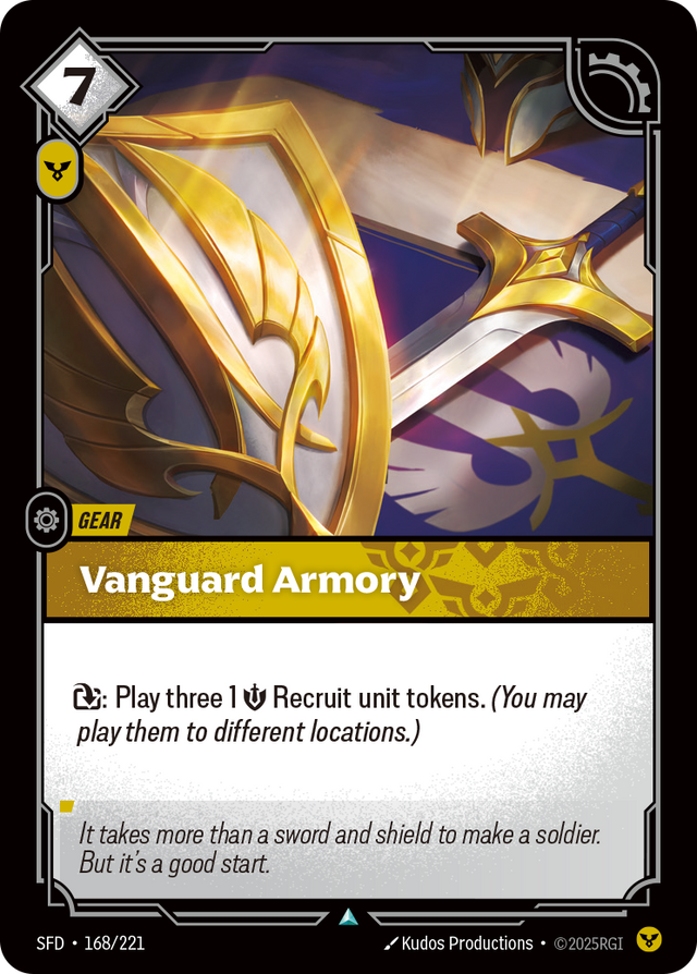 Riftbound Gear: Vanguard Armory