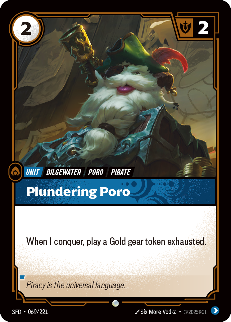 Riftbound Unit: Plundering Poro