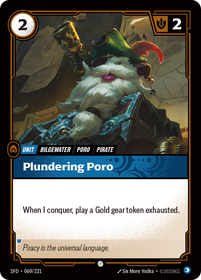 Riftbound Unit: Plundering Poro