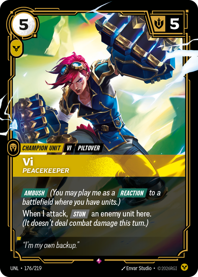 Riftbound Champion Unit: Vi
