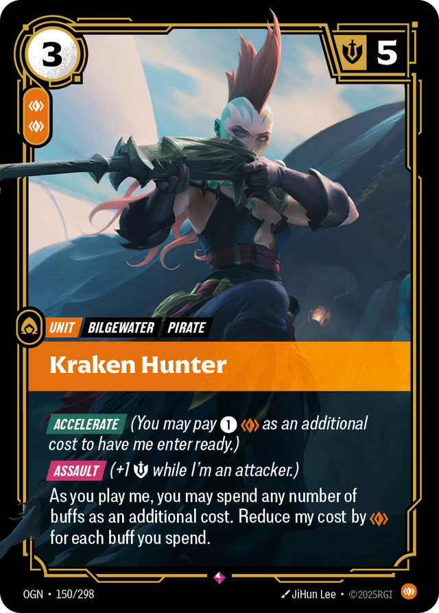 Riftbound Unit: Kraken Hunter