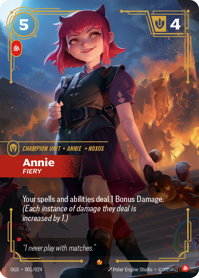 Riftbound Champion Unit: Annie
