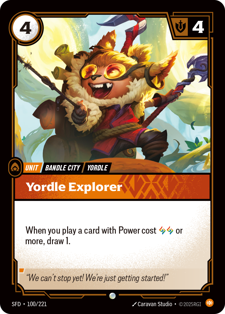 Riftbound Unit: Yordle Explorer