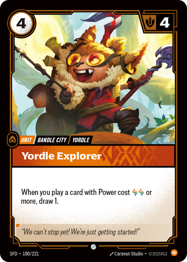 Riftbound Unit: Yordle Explorer