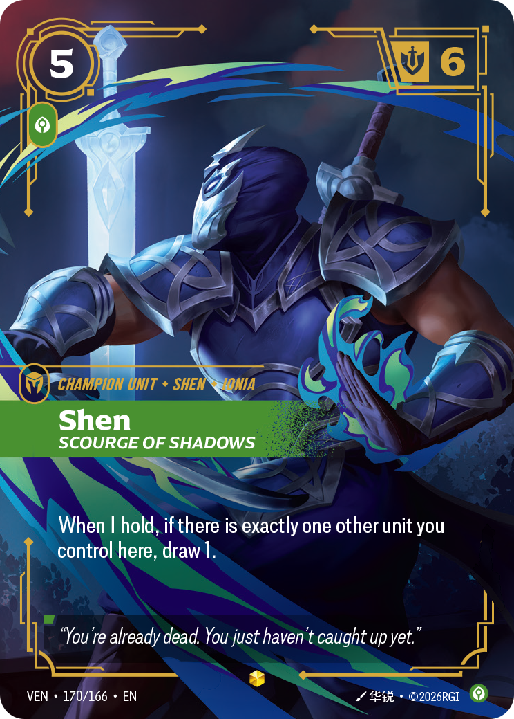 Riftbound Champion Unit: Shen
