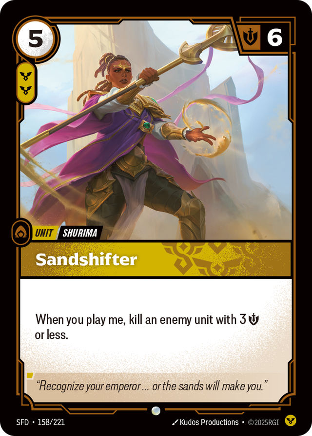 Riftbound Unit: Sandshifter