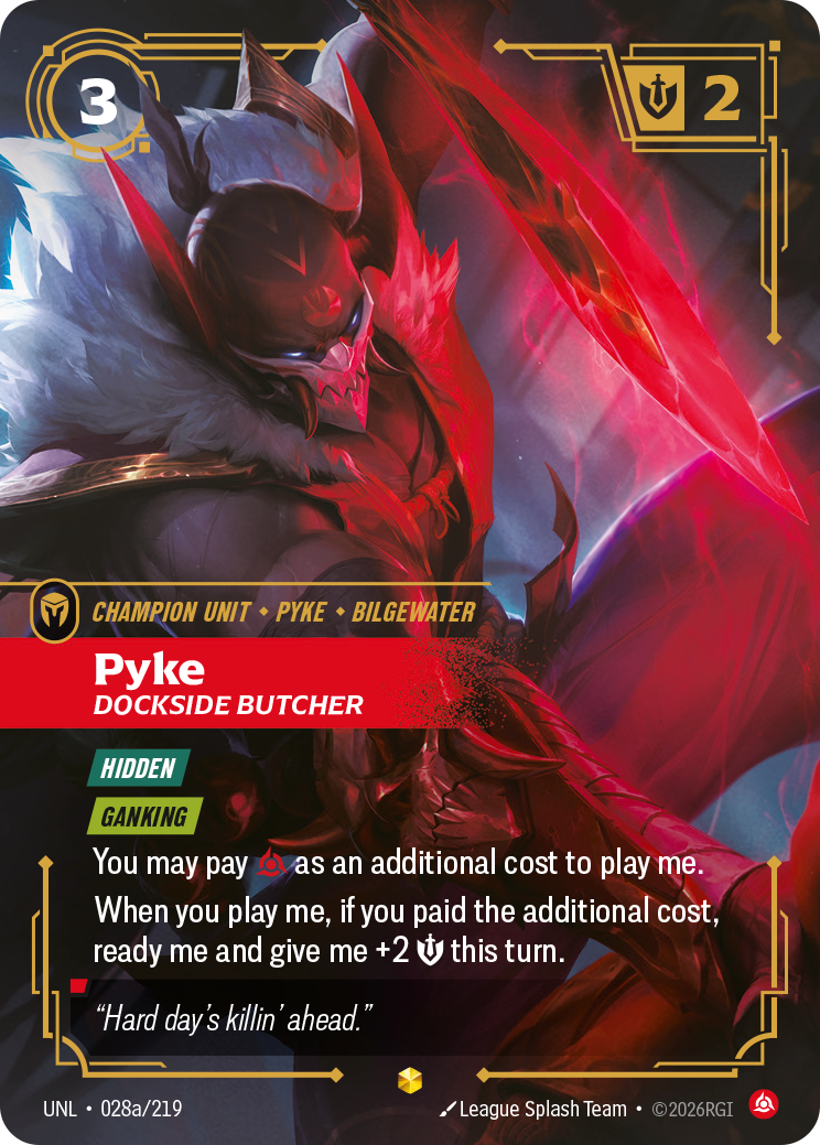 Riftbound Champion Unit: Pyke