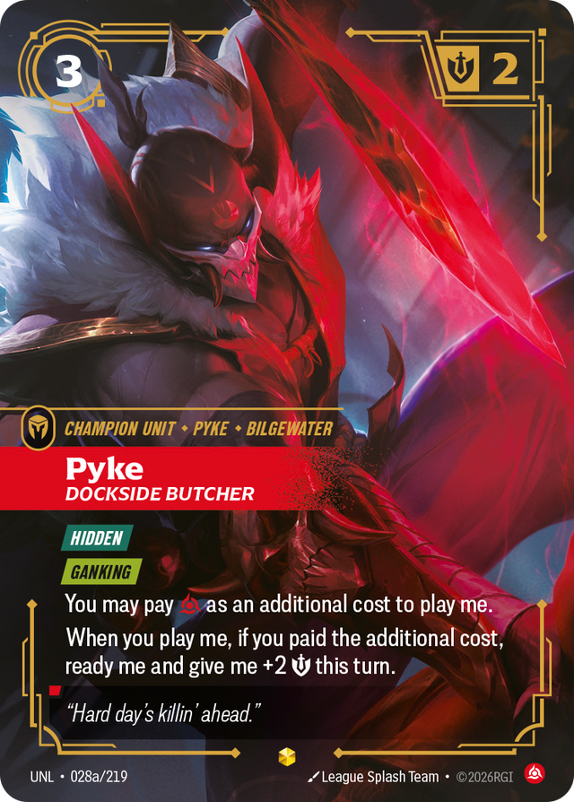 Riftbound Champion Unit: Pyke