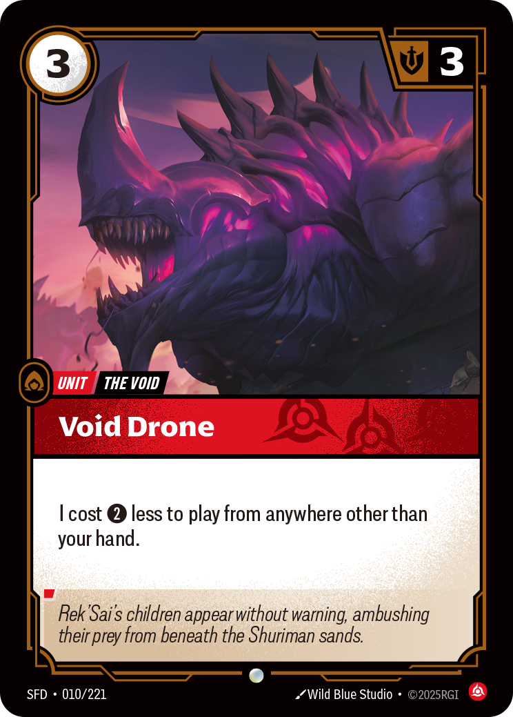 Riftbound Unit: Void Drone