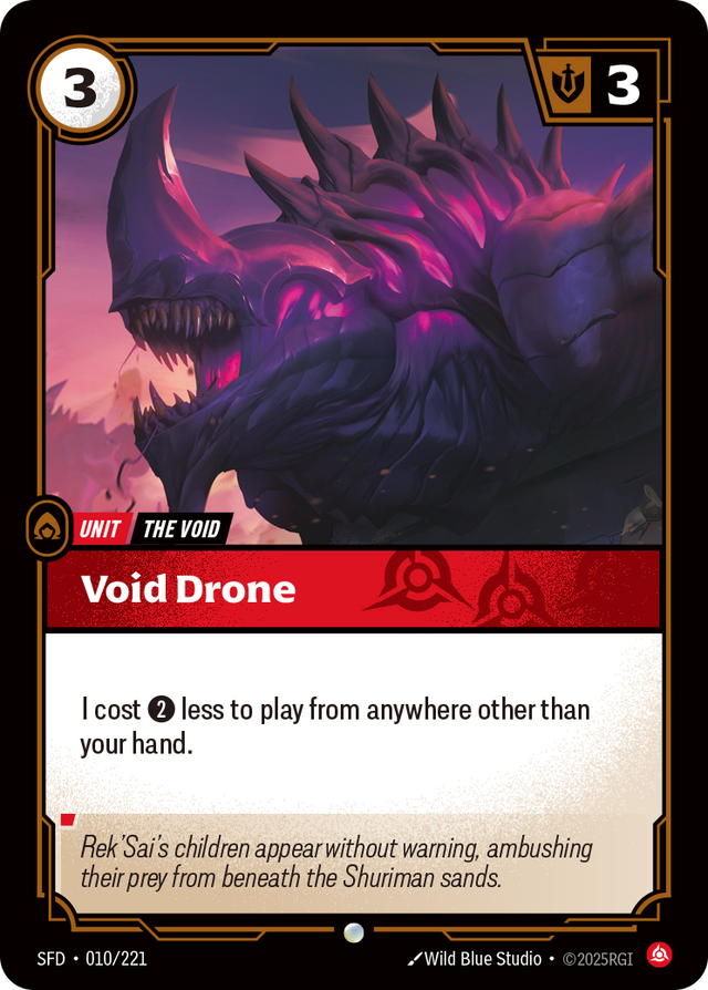 Riftbound Unit: Void Drone