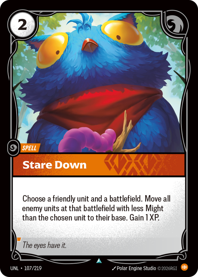 Riftbound Spell: Stare Down