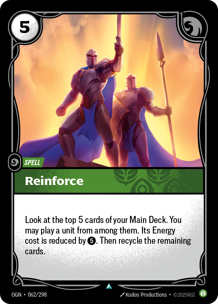 Riftbound Spell: Reinforce