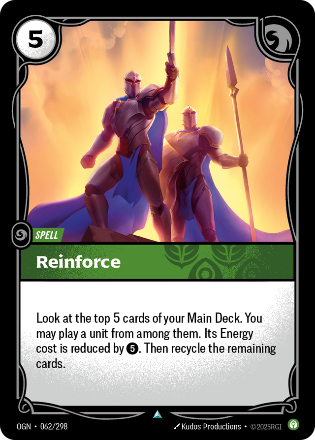 Riftbound Spell: Reinforce