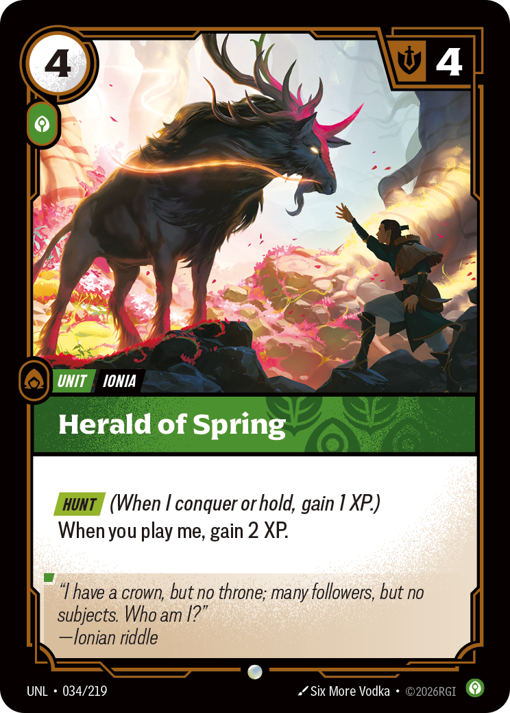 Riftbound Unit: Herald of Spring