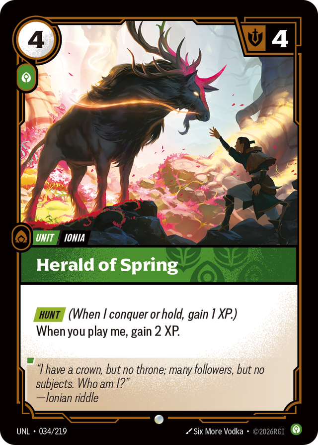 Riftbound Unit: Herald of Spring
