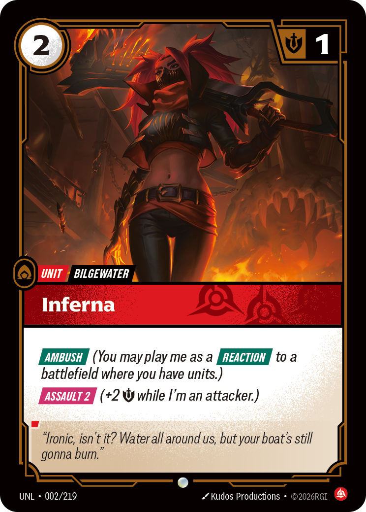 Riftbound Unit: Inferna