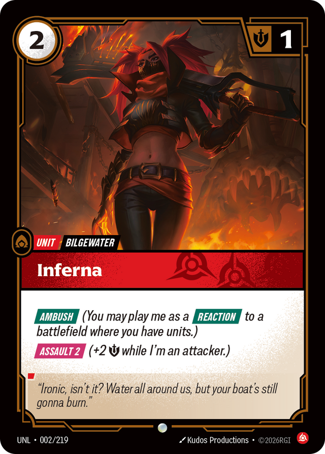 Riftbound Unit: Inferna