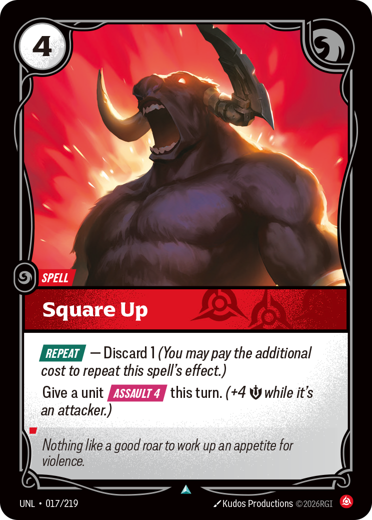 Riftbound Spell: Square Up