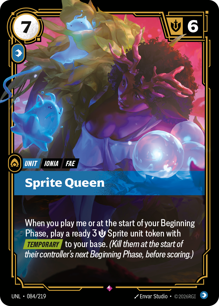 Riftbound Unit: Sprite Queen