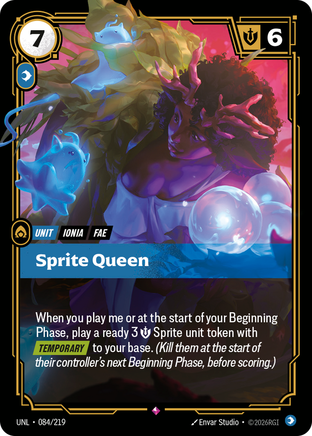 Riftbound Unit: Sprite Queen
