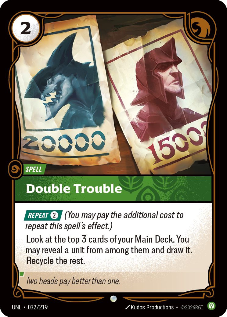 Riftbound Spell: Double Trouble