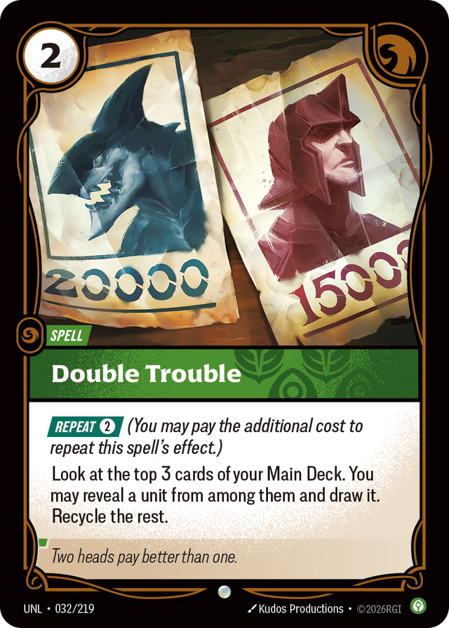 Riftbound Spell: Double Trouble