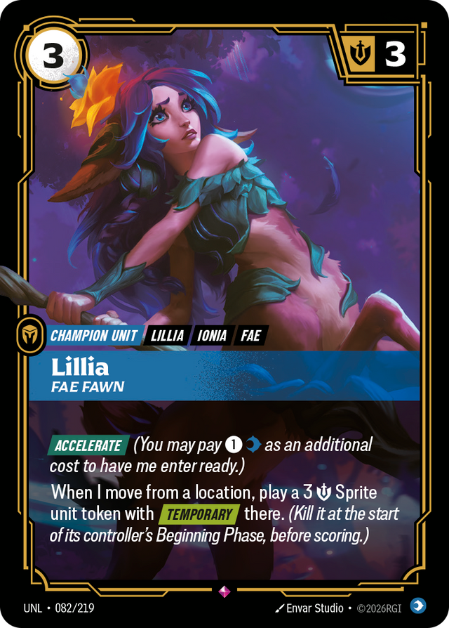 Riftbound Champion Unit: Lillia
