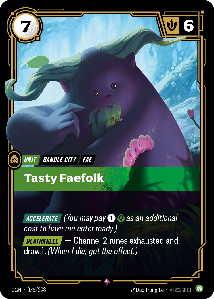 Riftbound Unit: Tasty Faefolk